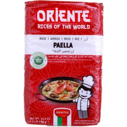 Vásároljon Oriente paella rizs vákuumcsomagolt 1000 g terméket - 1.039 Ft-ért