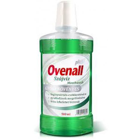 Vásároljon Ovenall plusz gyógynövényes szájvíz 500ml terméket - 1.041 Ft-ért