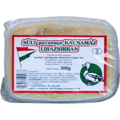 Vásároljon Sült pecsenye libamáj libazsírban 300 g terméket - 1.325 Ft-ért
