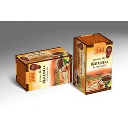 Vásároljon Teaház rooibos tea karamell-citrom izű 30g terméket - 621 Ft-ért