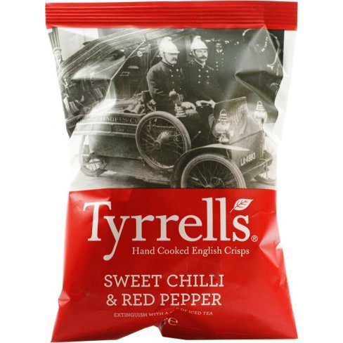 Vásároljon Tyrrells burgonyachips éd.chili-kal.papr terméket - 413 Ft-ért