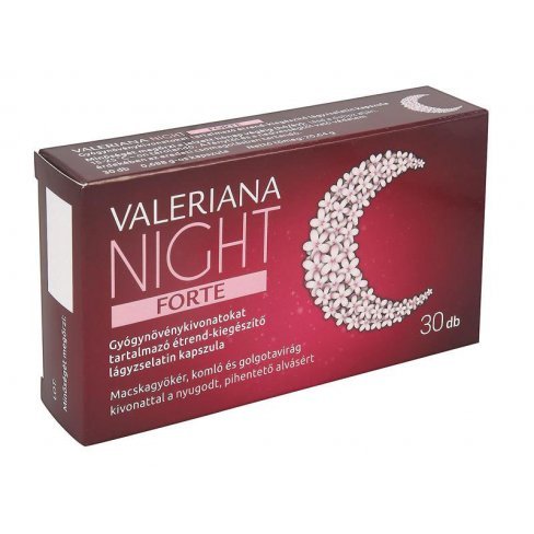 Vásároljon Valeriana night forte kapszula 30 db terméket - 2.218 Ft-ért