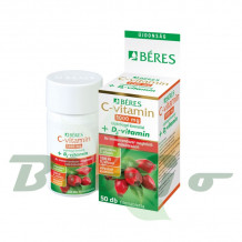 Béres c-vitamin 1000 mg elnyújtott kioldódású ftbl+d3 vitami 50db
