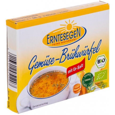 Vásároljon Erntes. bio zöldségleves kocka sószegény 6 db terméket - 865 Ft-ért