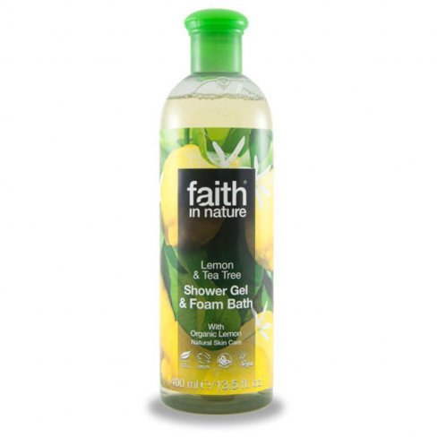Vásároljon Faith in nature tus-habf. citrom-teafa 400 ml terméket - 2.121 Ft-ért