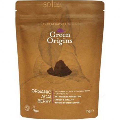 Vásároljon Green origins bio acai berry gyümölcs kivonat por 75 g terméket - 6.252 Ft-ért