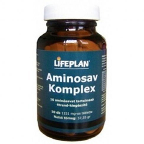 Vásároljon Lifeplan aminósav komplex 50db terméket - 2.621 Ft-ért