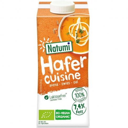Vásároljon Natumi bio zabtejszín 200ml terméket - 529 Ft-ért