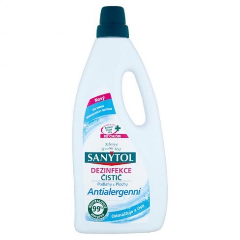 Vásároljon Sanytol fertőtlenítő felülettisztító antiallergén 1000ml terméket - 1.499 Ft-ért