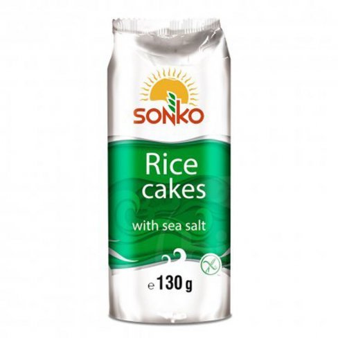 Vásároljon Sonko puffasztott rizsszelet  tengeri sós 130g terméket - 256 Ft-ért