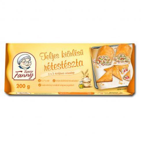 Vásároljon Tante fanny t.k. rétestészta 200 g terméket - 384 Ft-ért