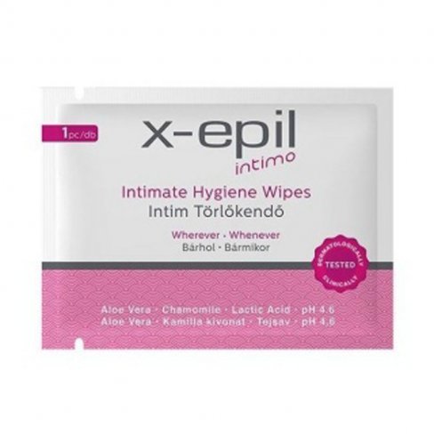 Vásároljon X-epil intimo intim törlőkendő 1db terméket - 58 Ft-ért