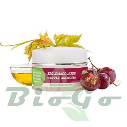 Vásároljon Yamuna arckrém szőlőmagolajos nappali 50ml terméket - 3.164 Ft-ért