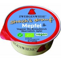Zwergenwiese bio szendvicskrém mepfel egy adagos 50g