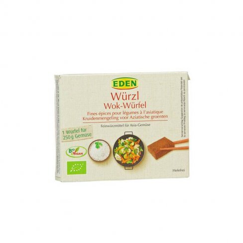 Vásároljon Eden bio würzl wok fűszerkocka (6x11g) terméket - 837 Ft-ért