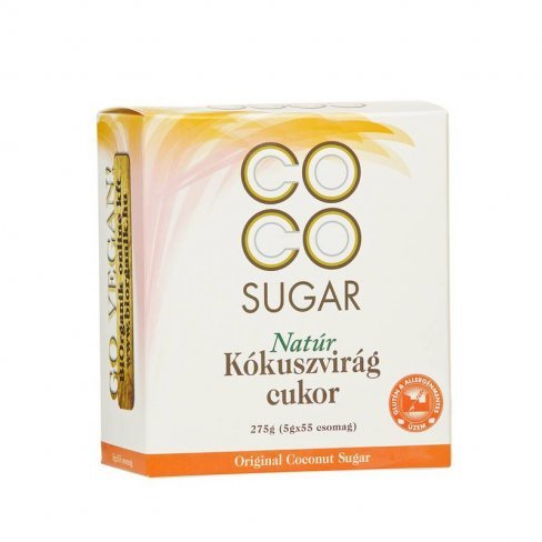 Vásároljon Naturmind natúr kókuszvirág cukor 275g (5gx55) terméket - 2.326 Ft-ért