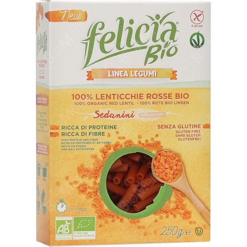 Vásároljon Bio felicia vörös lencse sedanini tészta 250g terméket - 1.541 Ft-ért