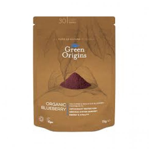 Vásároljon Green origins bio blueberry áfonya kivonat por 75 g terméket - 6.021 Ft-ért