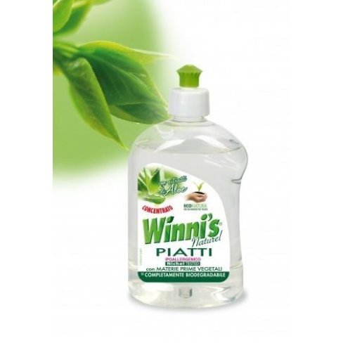 Vásároljon Winnis naturel öko kézi mosogatószer aloe verával 500ml terméket - 753 Ft-ért