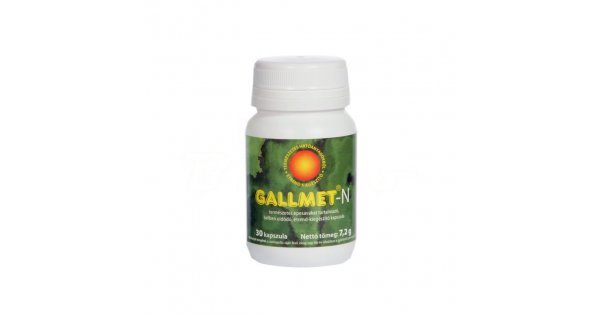 Gallmet-N kapszula - 30 db: vásárlás, hatóanyagok, leírás - ProVitamin webáruház