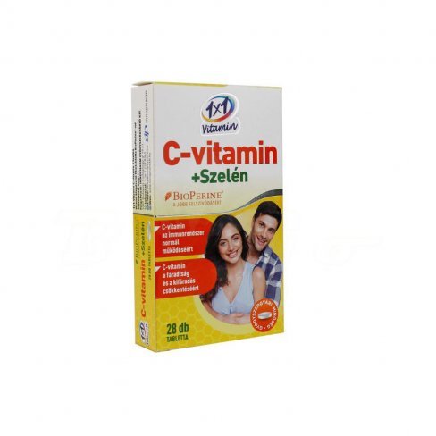 Vásároljon 1x1 vitamin c-vitamin+szelén filmtabletta 28db terméket - 1.204 Ft-ért