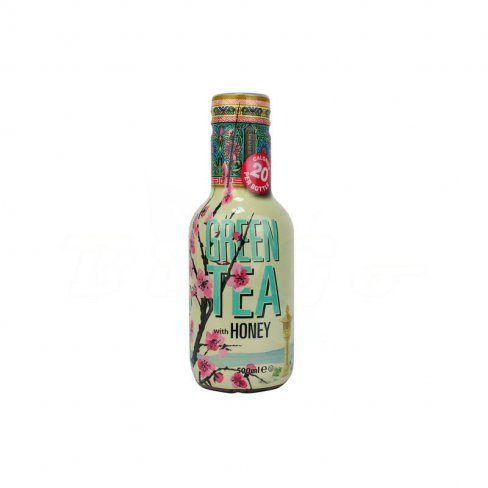Vásároljon Arizona zöld tea mézzel-ginzenggel 500ml terméket - 476 Ft-ért
