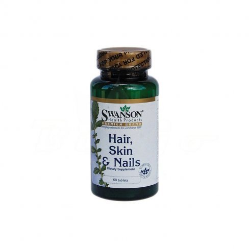 Vásároljon Swanson vitamin  haj,bőr körömre tabletta 60db terméket - 2.577 Ft-ért