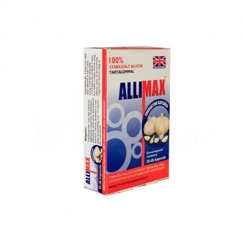 Vásároljon Allimax fokhagyma kapszula 30db terméket - 5.976 Ft-ért