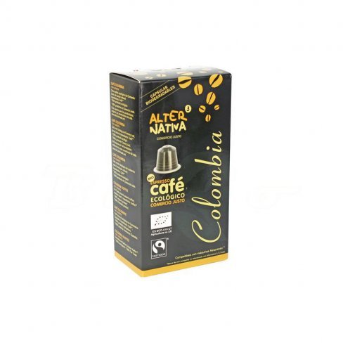 Vásároljon Alternativa3 kolumbia kávé kapszula nespresso kompatibilis 10db terméket - 1.601 Ft-ért