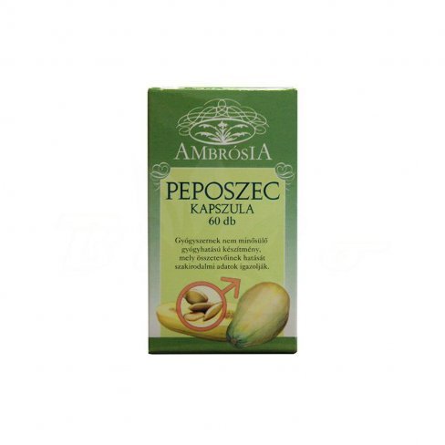 Vásároljon Ambrosia peposzec kapszula 60db terméket - 3.162 Ft-ért