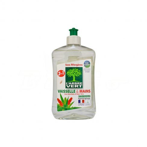 Vásároljon Arbre vert mosogató és kézmosószer aloe verával 500ml terméket - 493 Ft-ért