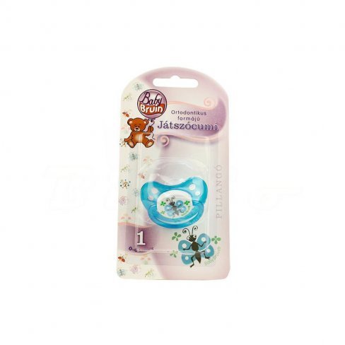 Vásároljon Baby bruin játszócumi szilikon 1-es méret pillangó terméket - 602 Ft-ért