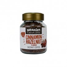 Beanies fahéjas mogyoró ízű instant kávé 50g