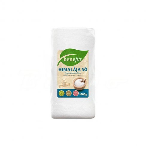 Vásároljon Benefitt himalája só fehér finom 1000g terméket - 430 Ft-ért