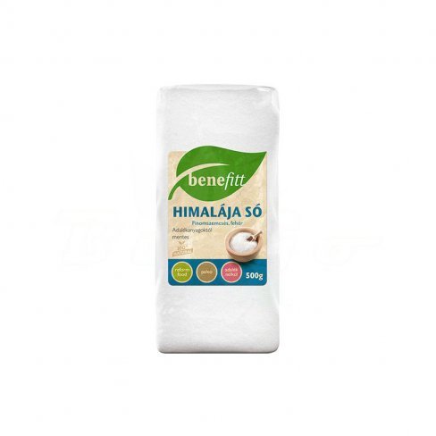 Vásároljon Benefitt himalája só fehér finom 500g terméket - 284 Ft-ért