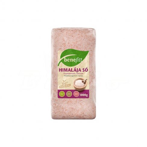 Vásároljon Benefitt himalája só rózsaszín finom 1000g terméket - 425 Ft-ért