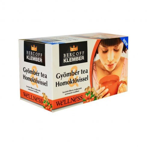 Vásároljon Bercoff klember gyömbér tea homoktövissel 40 g 40g terméket - 888 Ft-ért