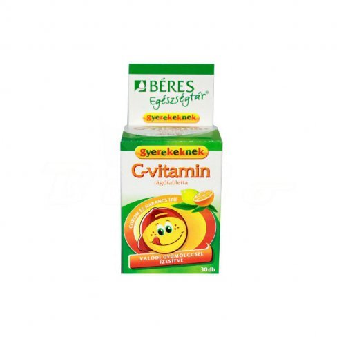 Vásároljon Bet c-vitamin rágótabletta gyerekeknek 30db terméket - 1.370 Ft-ért