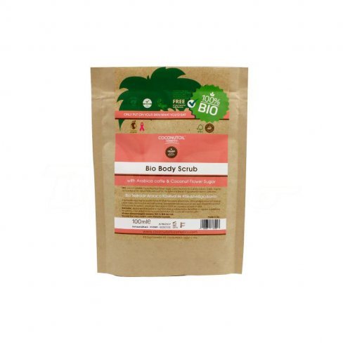 Vásároljon Bio coconutoil testradír arabica kávéval és kókuszvirágcukorral 100ml terméket - 3.025 Ft-ért