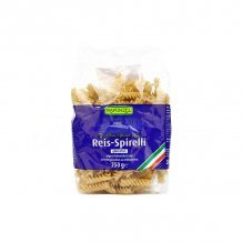 Bio gluténmentes rapunzel rizstészta spirál teljes kiőrlésű 250g