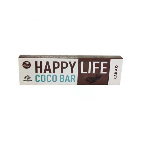 Vásároljon Bio happy life coco bar kakaós kókuszos szelet 40g terméket - 385 Ft-ért