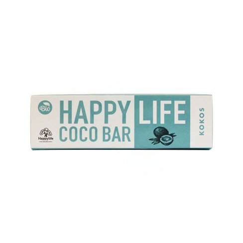 Vásároljon Bio happy life coco bar kókuszos szelet 40g terméket - 391 Ft-ért