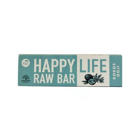 Vásároljon Bio happy life raw bar kókuszos gojibogyós szelet 42g terméket - 522 Ft-ért