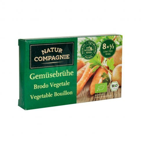Vásároljon Bio natur compagnie zöldségleves kocka 84g terméket - 659 Ft-ért
