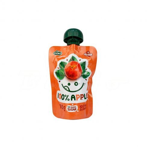 Vásároljon Bio ovko bébidesszert 100% alma hozzáadott cukor nélkül 90g terméket - 405 Ft-ért