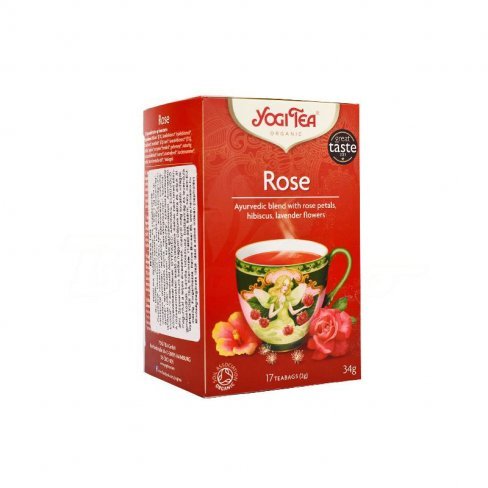 Vásároljon Bio yogi tea rózsa filteres 30g terméket - 1.286 Ft-ért