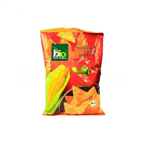 Vásároljon Bio zentrale paprikás tortilla chips 125g terméket - 964 Ft-ért
