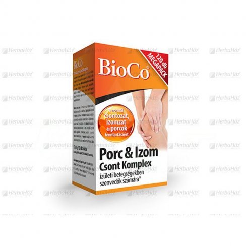 Vásároljon Bioco porc & izom csont komplex tabletta 120db terméket - 3.891 Ft-ért