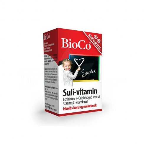 Vásároljon Bioco suli vitamin rágótabletta 60db terméket - 2.652 Ft-ért