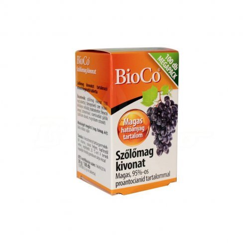 Vásároljon Bioco szőlőmag tabletta 100db terméket - 3.243 Ft-ért